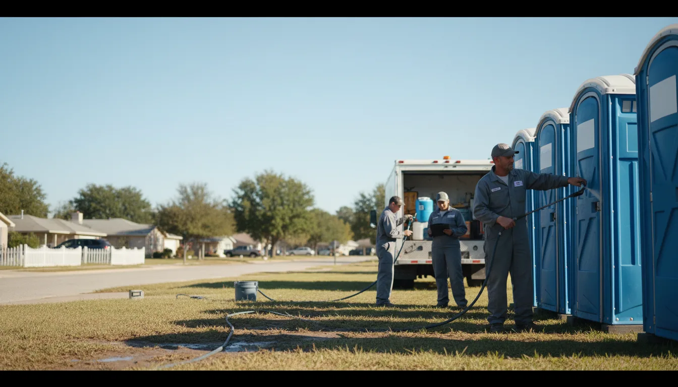 Long-Term Portable Toilet Rental in La Vista, NE near me